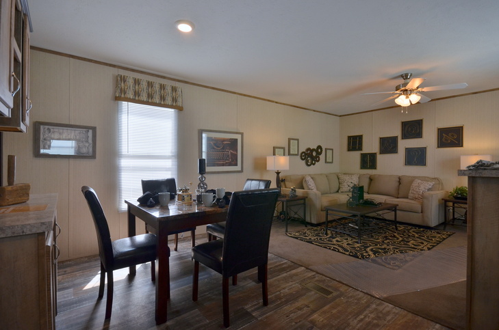 Alamo Lite 16562T | 2 bedroom, 2 bathroom, 859 sqft home. Built by Cavco - Seguin.
