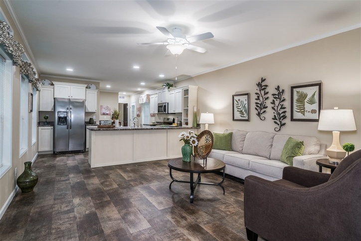 Westlake Single 16763L | 3 bedroom, 2 bathroom, 1140 sqft home | Built by Cavco - Dorchester in Dorchester, WI.