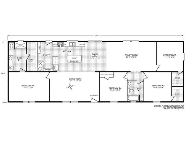 Pure 28764u Manufactured Home From Fleetwood Homes, A Cavco Company