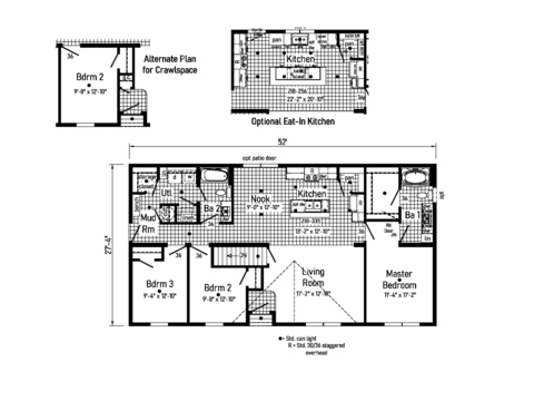 Limited 28523EM | 3 bedroom, 2 bathroom, 1421 sqft home. Built by Cavco - Emlenton in Emlenton, PA.
