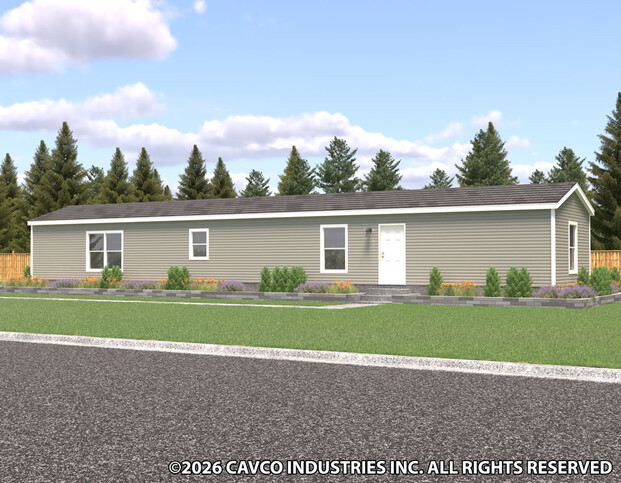 Westlake Single 16763I | 3 bedroom, 2 bathroom, 1140 sqft home | Built by Cavco - Dorchester in Dorchester, WI.