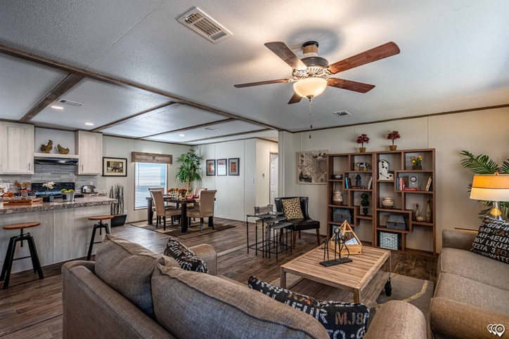 Pinnacle 28563P | 3 bedroom, 2 bathroom, 1492 sqft home | Built by Cavco - Waco in Waco, TX.