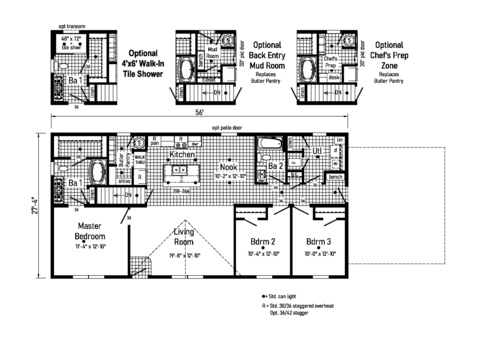 Reserve Classique 28563AM | 3 bedroom, 2 bathroom, 1531 sqft home. Built by Cavco - Emlenton in Emlenton, PA.