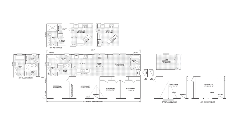 Hauser 28563E | 3 bedroom, 2 bathroom, 1493 sqft home. Built by Cavco - Nampa in Nampa, ID.