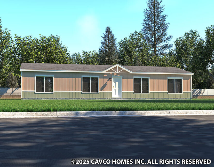 Waverly Crest Prestige 28563E Manufactured Home from Fleetwood Homes, a