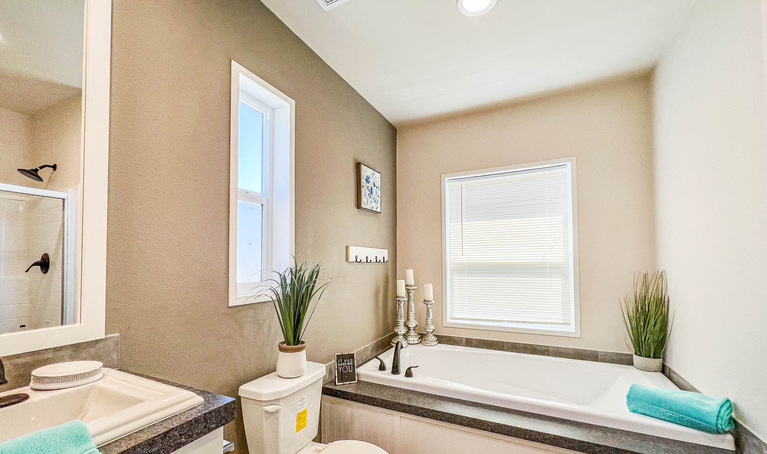 Hauser 28563E | 3 bedroom, 2 bathroom, 1493 sqft home | Built by Cavco - Nampa in Nampa, ID.