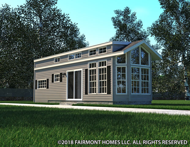 Country Manor 100162S | 1 bedroom, 1 bathroom, 387 sqft home. Built by Cavco - Nappanee in Nappanee, IN.