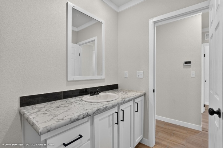 La Sierra 32684A | 4 bedroom, 2 bathroom, 2108 sqft home. Built by Cavco - Austin in Austin, TX.