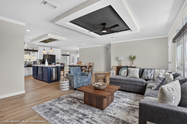 La Sierra 32684A | 4 bedroom, 2 bathroom, 2108 sqft home. Built by Cavco - Austin in Austin, TX. 
