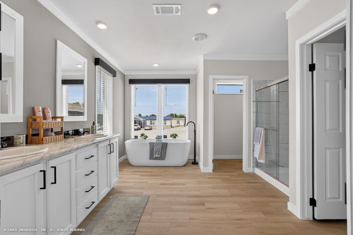 La Sierra 32684A | 4 bedroom, 2 bathroom, 2108 sqft home. Built by Cavco - Austin in Austin, TX.