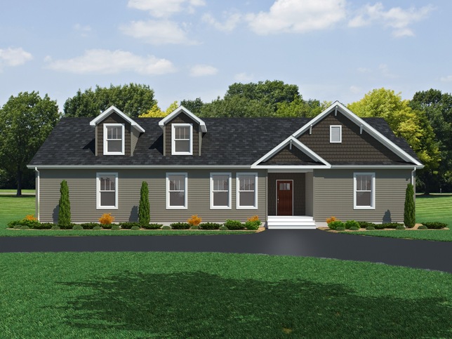 Landon 1 28653A | 3 bedroom, 2 bathroom, 1688 sqft home | Built by Cavco - Crouse in Crouse, NC.