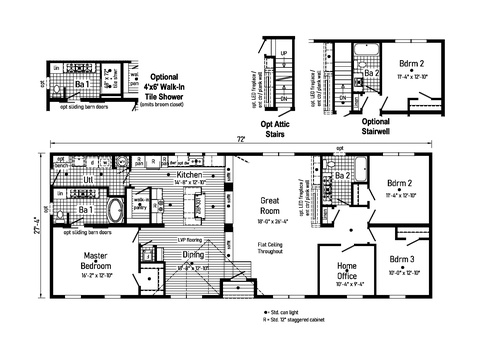 Grand 3.0 | 3 bedroom, 2 bathroom, 1968 sqft home | Built by Cavco - Goshen in Goshen, IN.