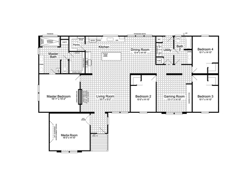 Luxe Haven Flex | 4 bedroom, 2 bathroom, 2550 sqft home. Built by Cavco - Fort Worth in Fort Worth, TX.