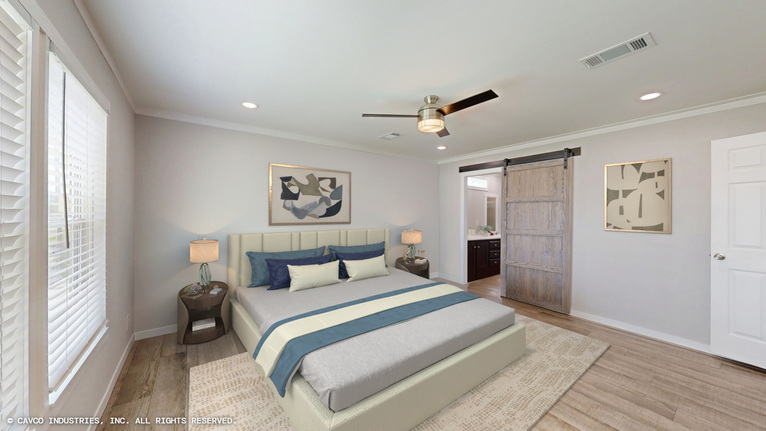 Sequoia 32563S | 3 bedroom, 2 bathroom, 1680 sqft home. Built by Cavco - Lancaster in Lancaster, TX.