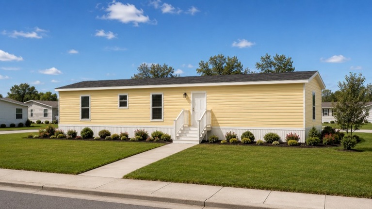 Nora 16663V | 3 bedroom, 2 bathroom, 1023 sqft home | Built by Cavco - Waco in Waco, TX.