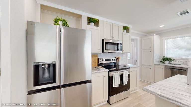Walnut 28483N | 3 bedroom, 2 bathroom, 1280 sqft home. Built by Cavco - Lancaster in Lancaster, TX.