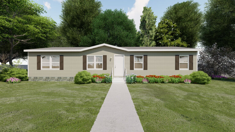 The Marvel 28564AH– 4 Bed / 2 Bath / Den – 1,475 Sq. Ft.