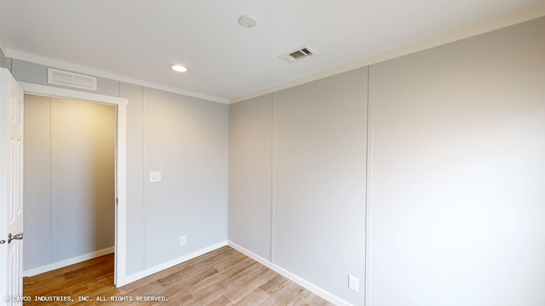Ridgeline 16764F | 4 bedroom, 2 bathroom, 1140 sqft home. Built by Cavco - Lancaster in Lancaster, TX.