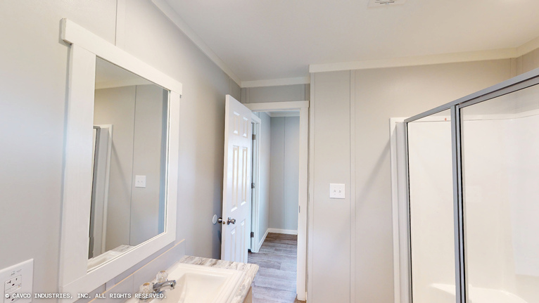 Ridgeline 16764F | 4 bedroom, 2 bathroom, 1140 sqft home. Built by Cavco - Lancaster in Lancaster, TX.
