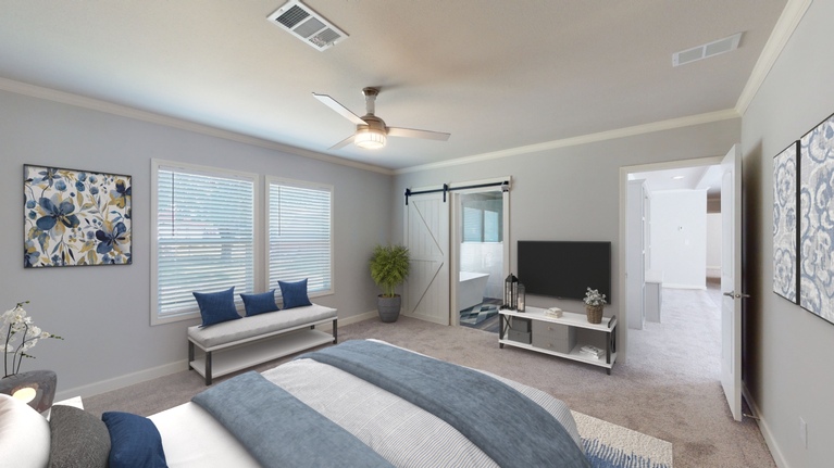 Haven 6368 Gold Medal Series Manufactured Home Bryan, TX
Primary Bedroom