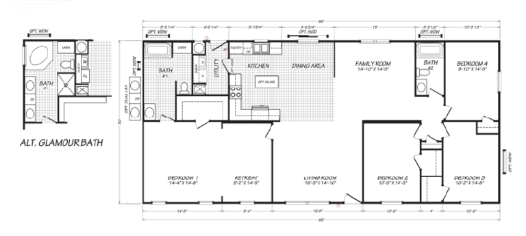 Canyon Lake 30664B Manufactured Home from Fleetwood Homes, a Cavco Company