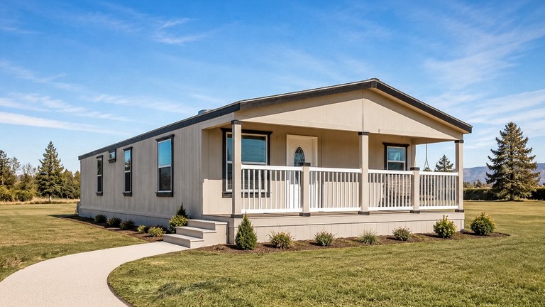 Canyon Lake 24563P | 3 bedroom, 2 bathroom, 1166 sqft home | Built by Cavco - Riverside in Riverside, CA.