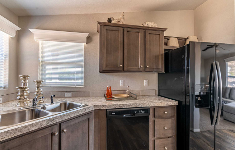 Canyon Lake 24563P | 3 bedroom, 2 bathroom, 1166 sqft home | Built by Cavco - Riverside in Riverside, CA.