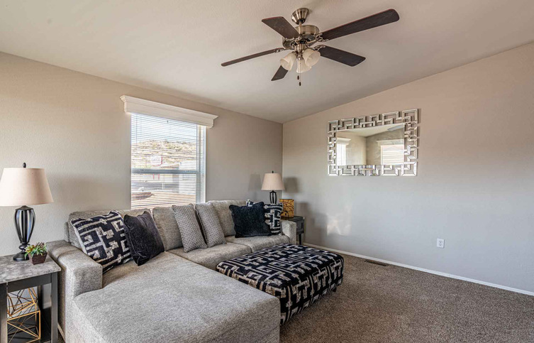 Canyon Lake 24563P | 3 bedroom, 2 bathroom, 1166 sqft home | Built by Cavco - Riverside in Riverside, CA.