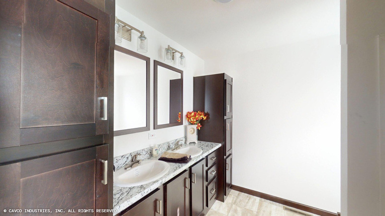 The Nokomis 28483B | 3 bedroom, 2 bathroom, 1329 sqft home | Built by Cavco - Montevideo in Montevideo, MN.