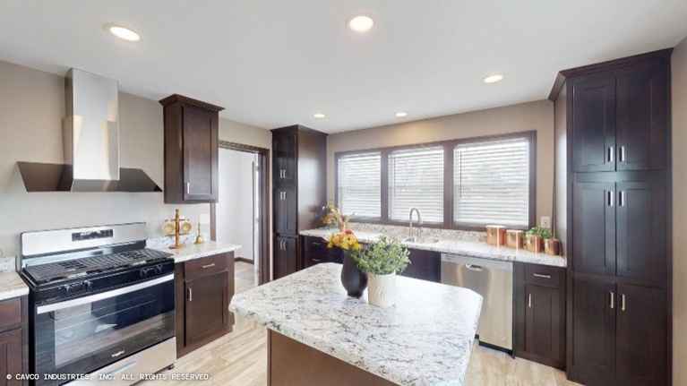 The Nokomis 28483B | 3 bedroom, 2 bathroom, 1329 sqft home | Built by Cavco - Montevideo in Montevideo, MN.