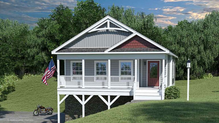 Bayview | 3 bedroom, 2 bathroom, 1456 sqft home | Built by Cavco - Martinsville in Martinsville, VA.