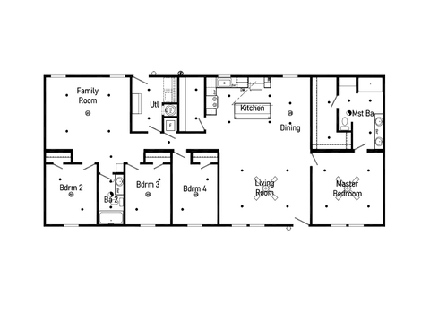 Velocity 32684A | 4 bedroom, 2 bathroom, 2040 sqft home. Built by Cavco - Lake Arlington in Fort Worth, TX.