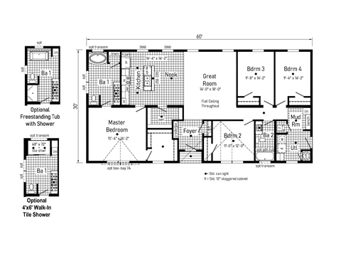 Stonegate | 3 bedroom, 2 bathroom, 1800 sqft home | Built by Cavco - Goshen in Goshen, IN.