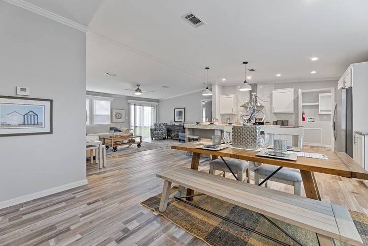 The Ventura VI | 3 bedroom, 2 bathroom, 1440 sqft home. Built by Cavco - Plant City in Plant City, FL.