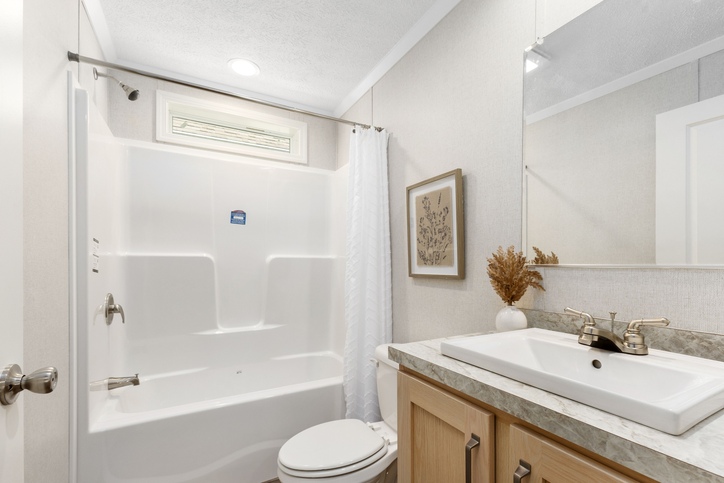 Bungalow 12 24482A | 2 bedroom, 2 bathroom, 1022 sqft home. Built by Cavco - Clarion in Shippenville, PA.