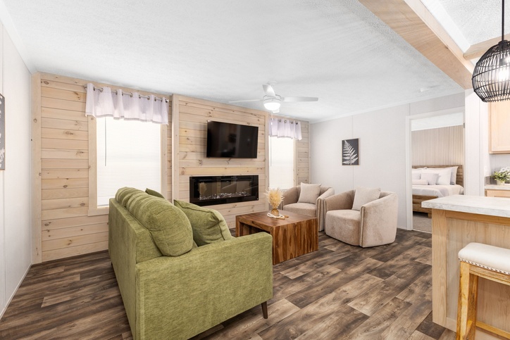 Bungalow 12 24482A | 2 bedroom, 2 bathroom, 1022 sqft home. Built by Cavco - Clarion in Shippenville, PA.