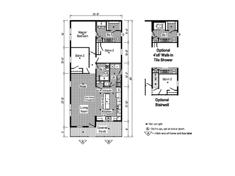 Eastland Concepts 28603I | 3 bedroom, 2 bathroom, 1600 sqft home. Built by Cavco - Shippenville in Shippenville, PA