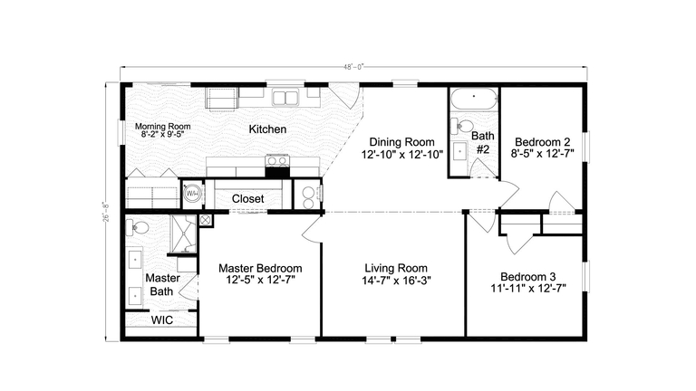 Vegas 28483A Modular or Manufactured Home from Palm Harbor Homes, a ...