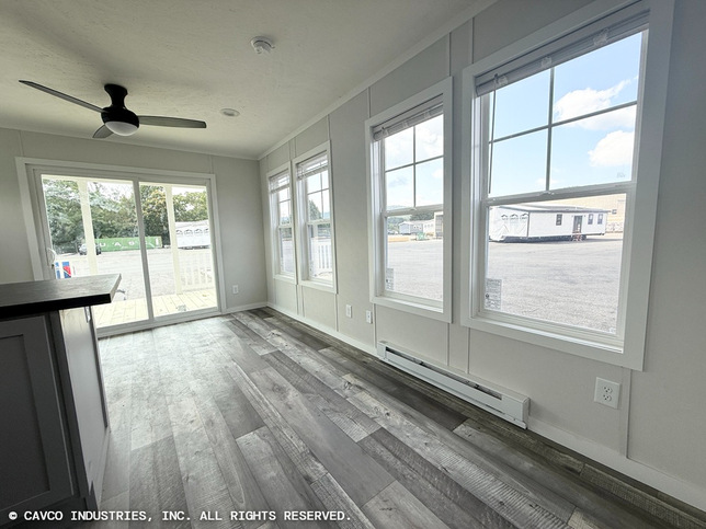 Cavco Custom Cabin 12331X | 1 bedroom, 1 bathroom, 399 sqft home | Built by Cavco - Rocky Mount in Rocky Mount, VA.