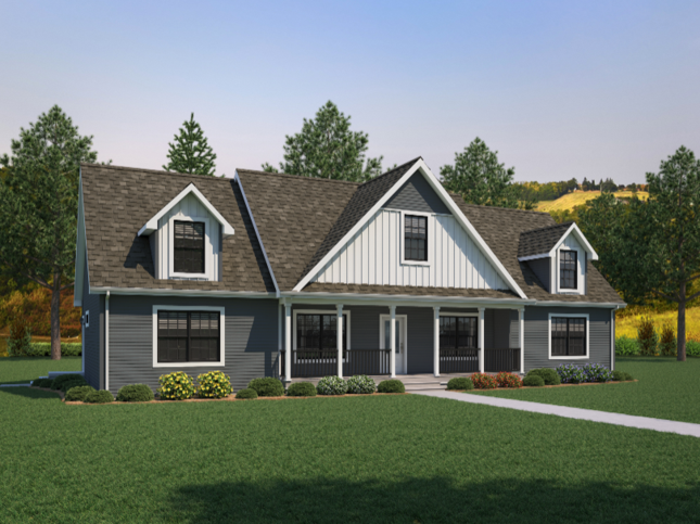 Saddlewood 42643A | 3 bedroom, 2 bathroom, 1993 sqft home | Built by Cavco - Crouse in Crouse, NC.
