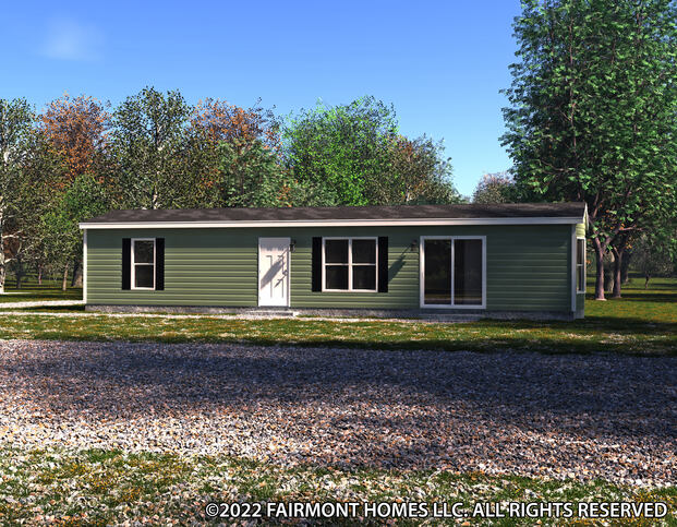 The Harthman | 1 bedroom, 1 bathroom, 687 sqft home built by Cavco - Nappanee in Nappanee, IN