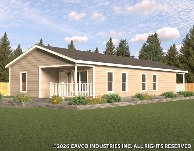 Harbor View 28602A | 2 bedroom, 2 bathroom, 1600 sqft home. Built by Cavco - Plant City in Plant City, FL.