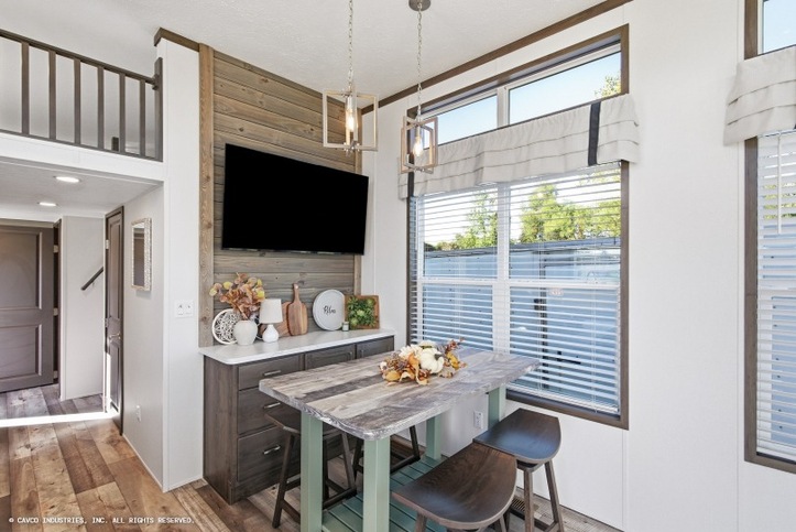 Veranda 12342D | 1 bedroom, 1 bathroom, 399 sqft park model. Built by Cavco = Nappanee in Nappanee, IN.