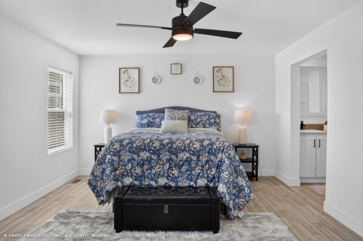 Solaris 28563A | 3 bedroom, 2 bathroom, 1493 sqft home | Built by Cavco - Goodyear in Goodyear, AZ.