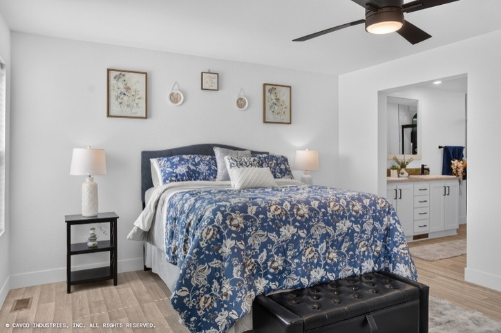 Solaris 28563A | 3 bedroom, 2 bathroom, 1493 sqft home | Built by Cavco - Goodyear in Goodyear, AZ.