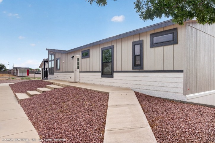 Solaris 28563A | 3 bedroom, 2 bathroom, 1493 sqft home | Built by Cavco - Goodyear in Goodyear, AZ.