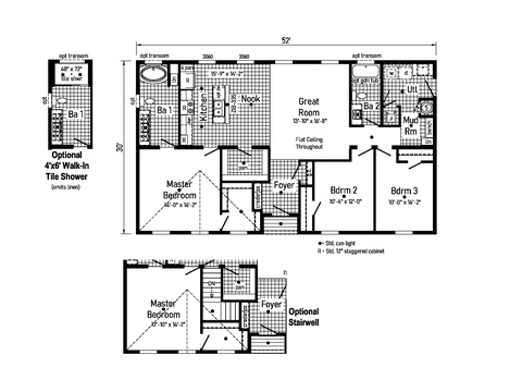 Horizon | 3 bedroom, 2 bathroom, 1560 sqft home | Built by Cavco - Goshen in Goshen, IN.