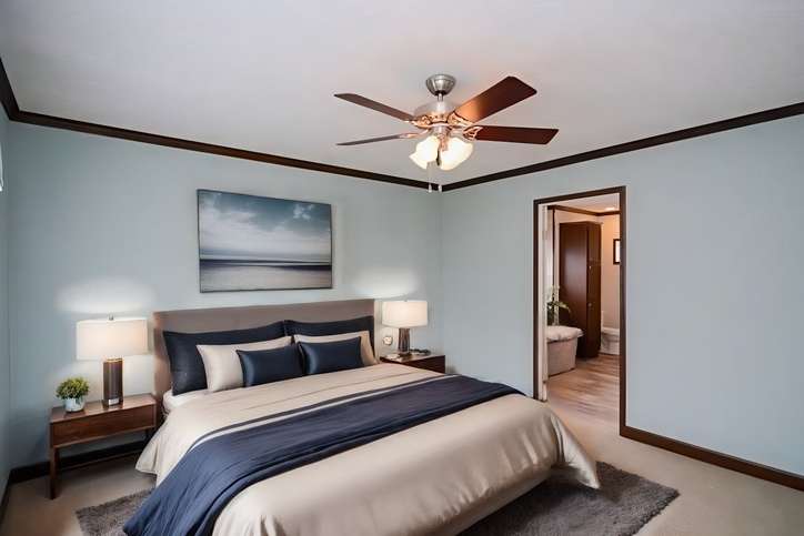 Velocity 28563K | 3 bedroom, 2 bathroom, 1484 sqft home | Built by Cavco - Rocky Mount in Rocky Mount, VA. - Bedroom