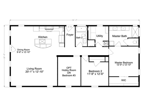 The Lailani by Cavco - Plant City in Plant City, FL | 2 bedroom, 2 bathroom, 1568 sqft home