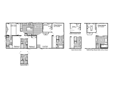 Pecan Valley 30683P | 3 bedroom, 2 bathroom, 2040 sqft home | Built by Cavco - Fort Worth in Fort Worth, TX.